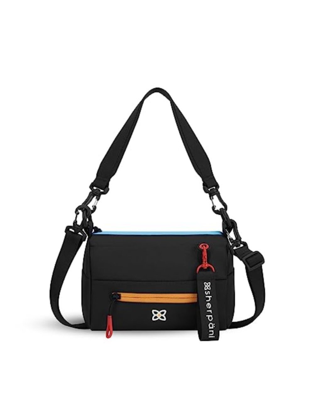 Mini Crossbody Purse Recycled Polyester RFID Adjustable Strap